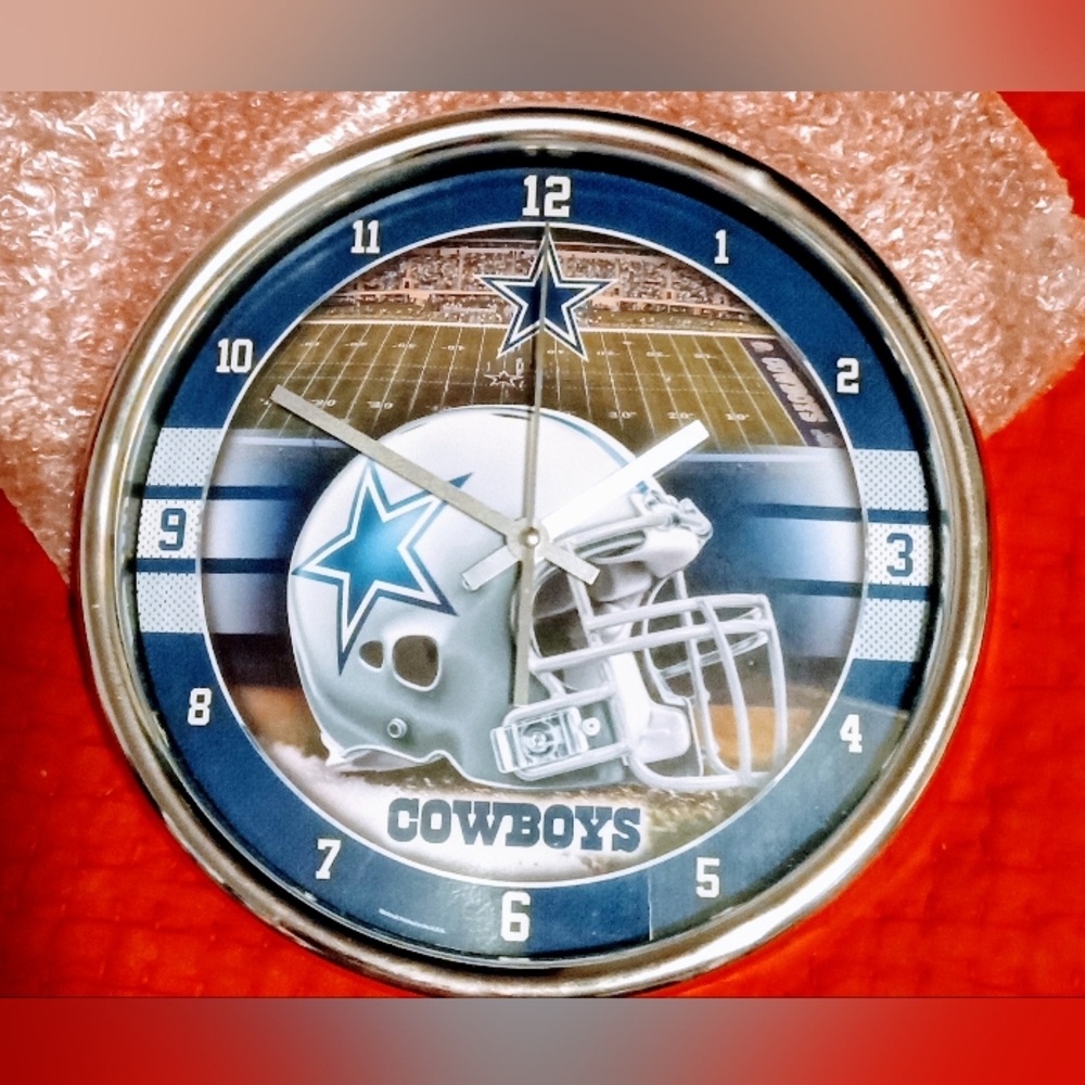 NEW Wincraft NFL Dallas Cowboys Wall Clock